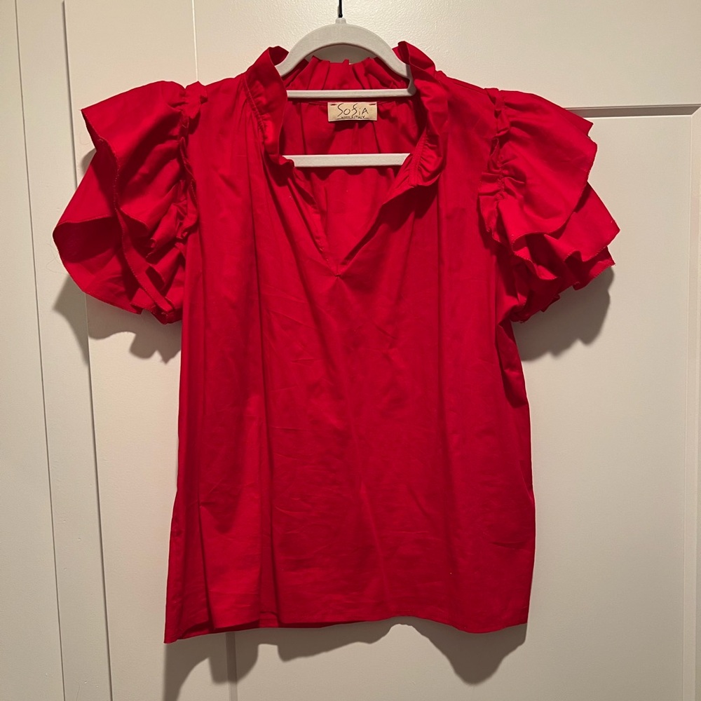 Ruffle top